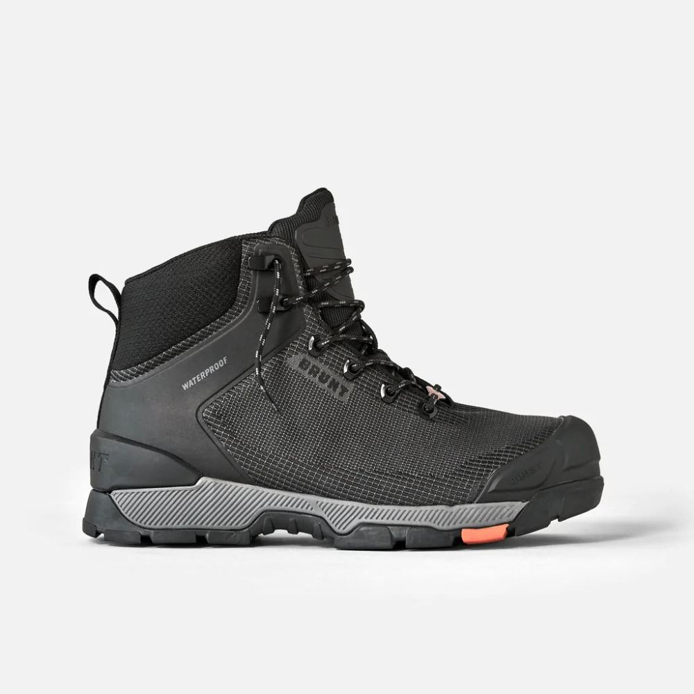 BRUNT | THE RYNG (COMP TOE)-BLACK WORK BOOTS