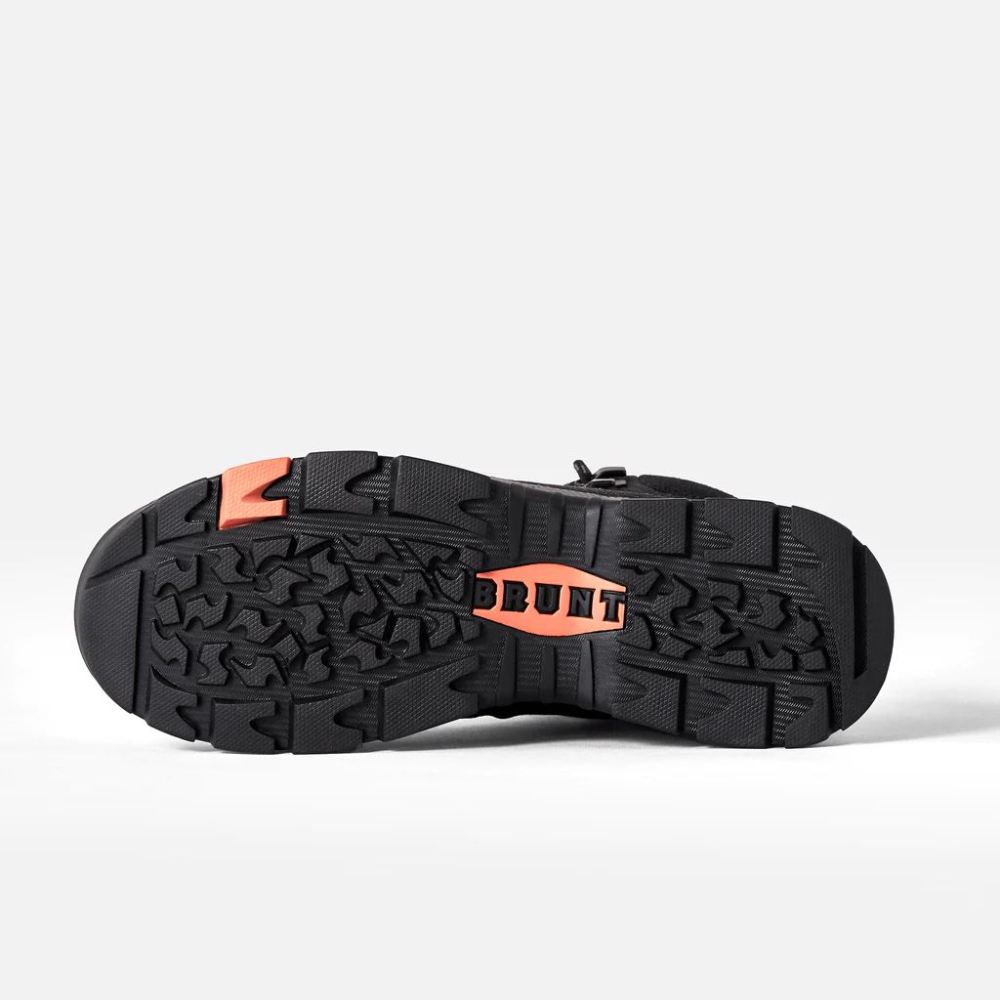 BRUNT | THE RYNG (COMP TOE)-BLACK WORK BOOTS - Click Image to Close