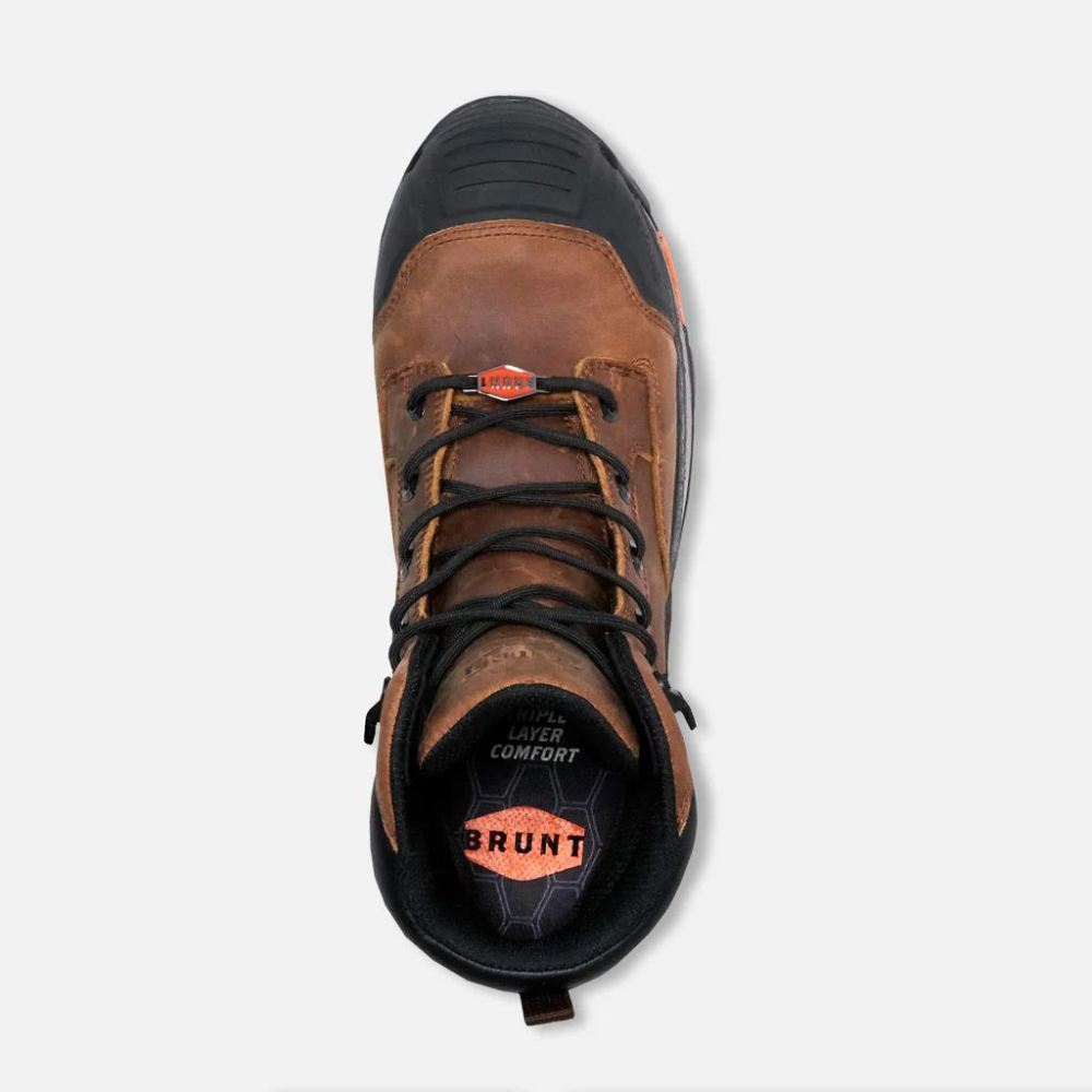 BRUNT | THE PERKINS (COMP TOE) WORK BOOTS - Click Image to Close