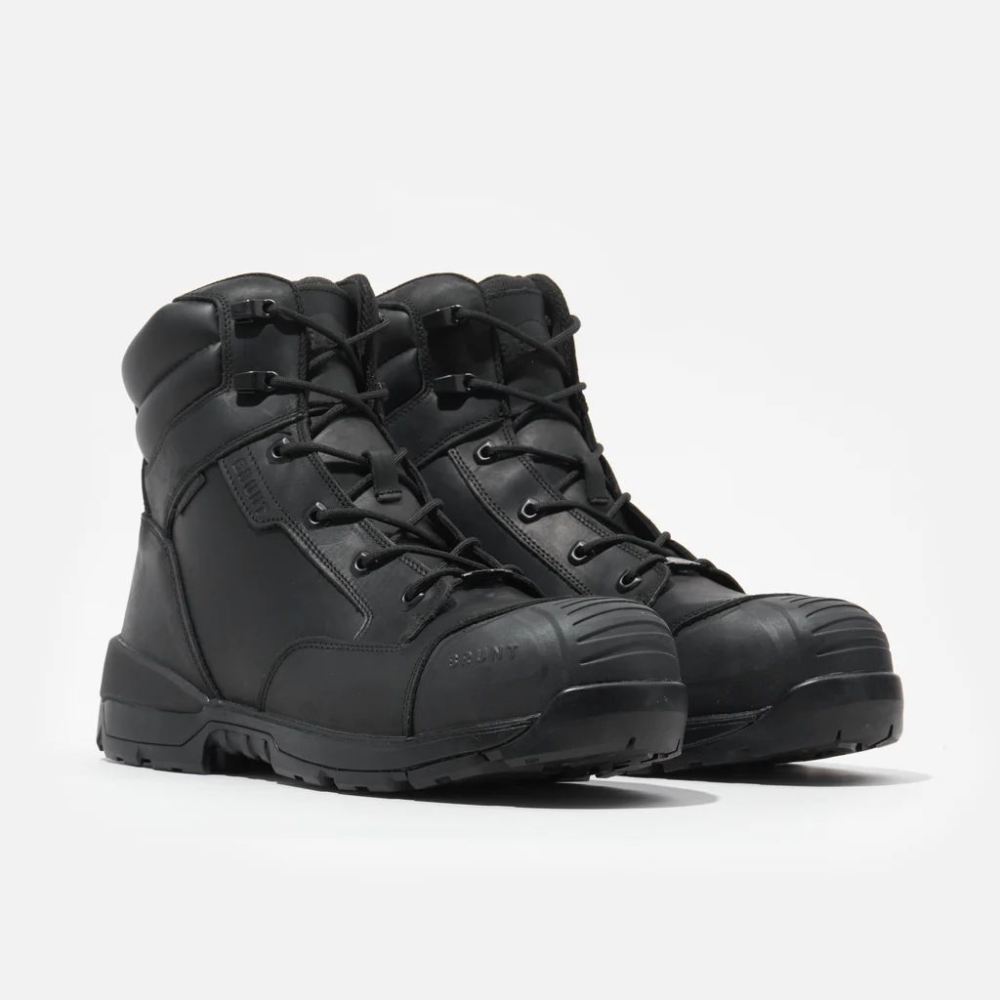 BRUNT | THE ALL-BLACK PERKINS WORK BOOTS - Click Image to Close