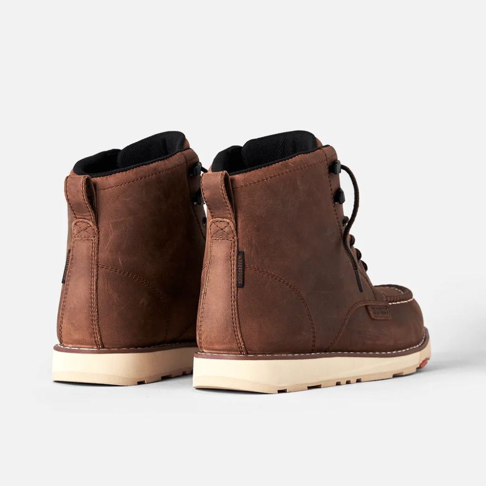BRUNT | THE MARIN (COMP TOE)-BROWN WORK BOOTS - Click Image to Close