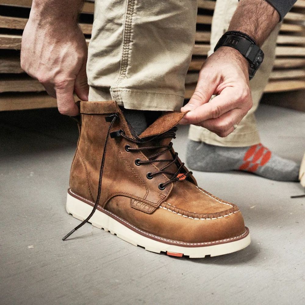 BRUNT | THE MARIN UNLINED (SOFT TOE) WORK BOOTS - Click Image to Close