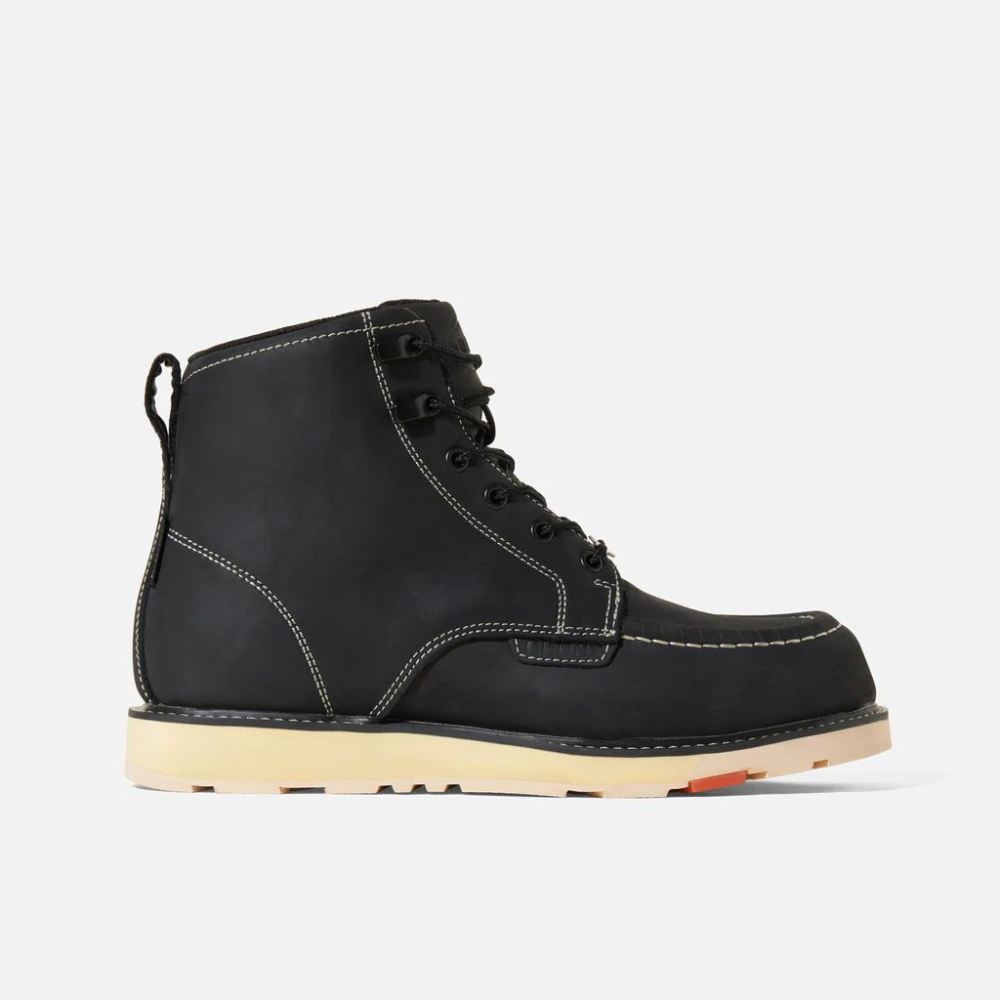 BRUNT | THE MARIN (SOFT TOE)-BLACK WORK BOOTS